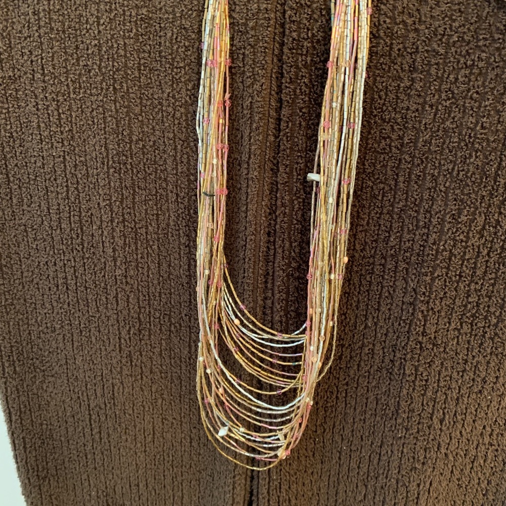 Long costume statement necklace from Chico’s